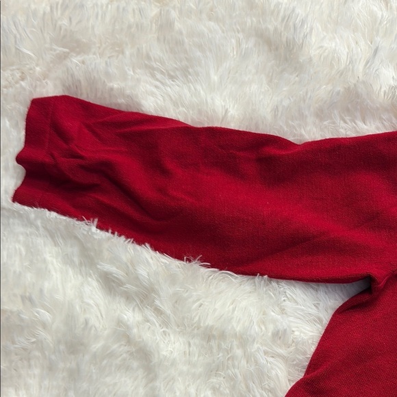 Cable & Gauge Scarlet Blouse with Eyelet Trim - Picture 3 of 5